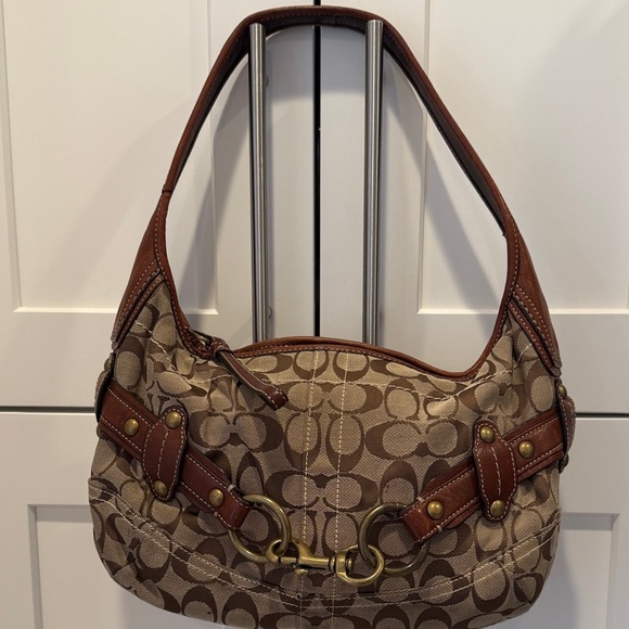 Coach Brown Shoulder Bag - Picture 2 of 6